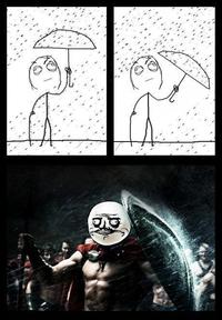 Une histoire de parapluie