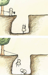 Je vais t'aider .. ou pas