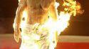 Man on fire