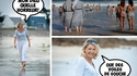 Marine à la plage 