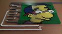 Les Simpsons en 50'000 dominos