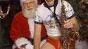 Papa-Noël et le saxophoniste