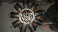Un moteur en étoile