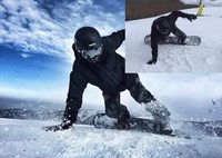 Comment prendre une photo de snowboardeur