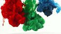 Gouttes d'encre en slowmotion