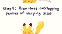 Comment dessiner Pikachu