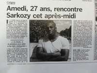 Rencontrer Sarkozy c'est mal