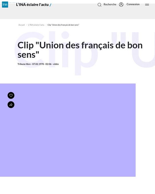 Clamé par tous les acteurs politiques (et pas qu'en France) qui parlent pour nous, voici l'hymne oublié que je vous propose de remettre à la mode.