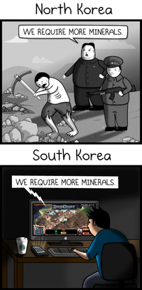 La différence entre les Corées