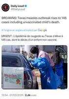 Épidémie de rougeole au texas 