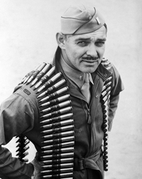 Clark Gable, officier "de convenance" dans l'US-Air Force pendant la 2nde guerre mondiale