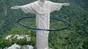 Hula hoop au Corcovado