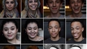 Prise de portrait avant et après avoir dit aux gens qu'ils sont beaux