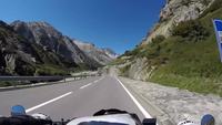 Les motards...
