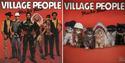 Pochette de vinyle des Village People détournée avec des fdp
