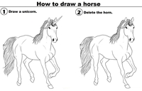 Comment dessiner un cheval