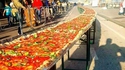 Long pizza is long...