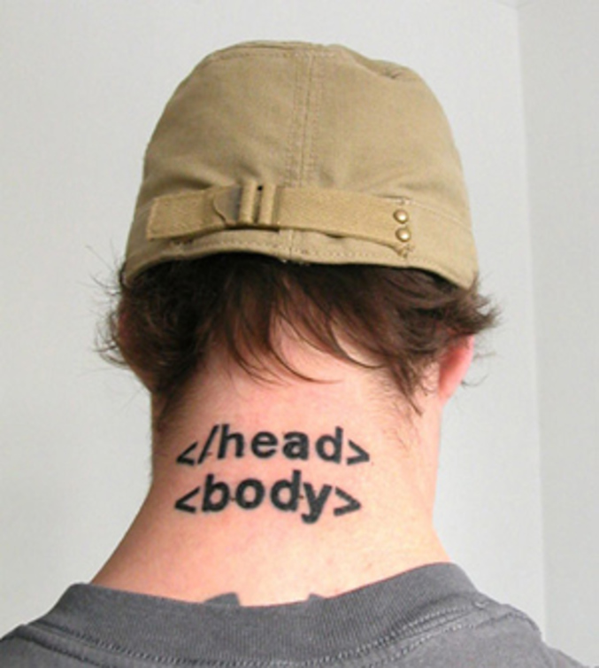 Le tatouage ultime du geek