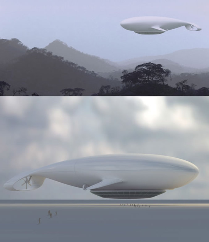 Un Zeppelin en forme de baleine