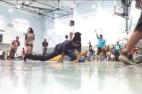 Breakdancing + balle = headshot
