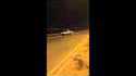 Several drivers miraculously escaped death