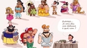 Des princesses à poil