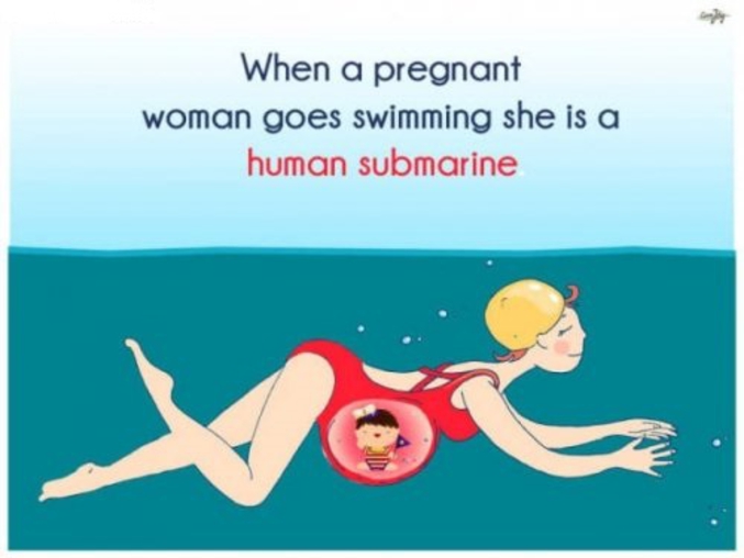 Elle est un sous-marin humain.