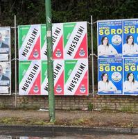 Aux élections européennes italiennes de 2019, un candidat se nommait Caïs, Julius, César Mussolini