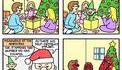 Kan les enfants ouvrent leurs cadeaux
