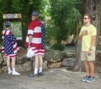 Oh, say, can you see....