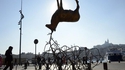 Sculpture de cerf WTF