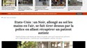Un thérapeute afro-américain se fait tirer dessus par la police