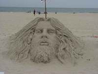 Sculpture de sable