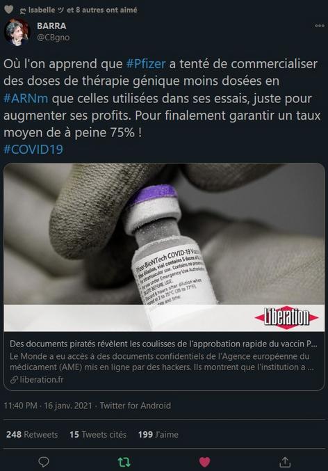 Sources: https://www.liberation.fr/planete/2021/01/16/des-documents-pirates-revelent-les-coulisses-de-l-approbation-rapide-du-vaccin-pfizer-en-europe_1817803