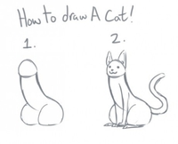 Comment dessiner un chat ? 