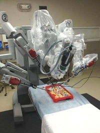 Entraînement à la chirurgie à l'aide d'un robot