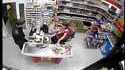 Robbery grocery store in Russia