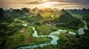 Montagnes du Guangxi, Chine