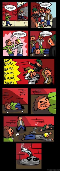 Son pote le caillou