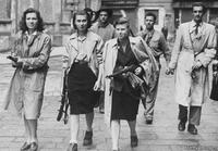Milan, 25 Avril 1945, des résistantes italiennes