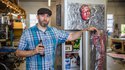Un objet Vraiment "cool": le Frigo Han Solo dans son bloc de carbonite
