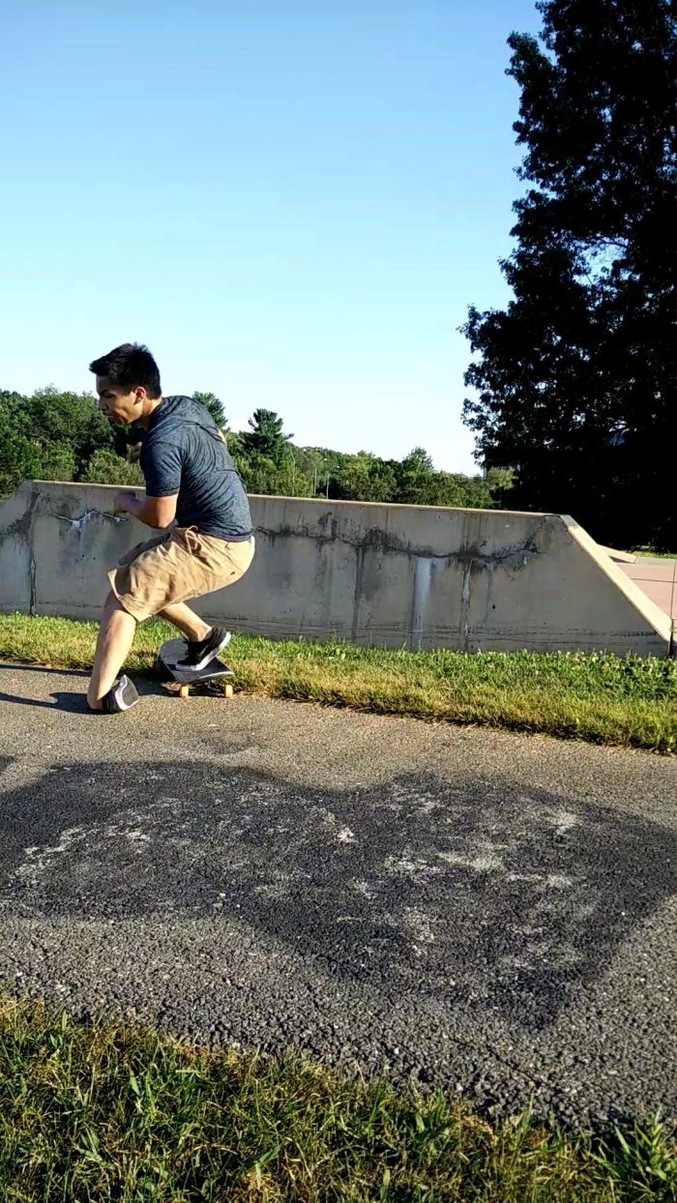 Skateboard: douchebag hobby providing fun for internet couch potatoes since forever