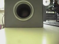 Souris Vs. subwoofer