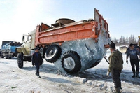 Camion vs glace