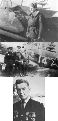 Un aviateur de l'escadrille "Normandie-Niemen"