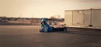 Gros front flip raté