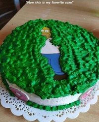 Gâteau Homer
