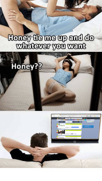 Chéri, attache-moi !