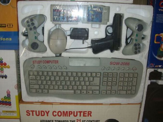 Un ordinateur pour étudier.