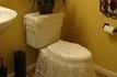 Cuvette de WC très kitch